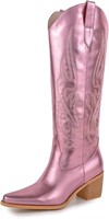 Sz 9.5 Pasuot Western Cowboy Boots for Women - Kne