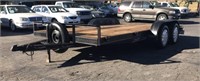 1998 16ft Trailer w/ Beaver Tail & Ramps