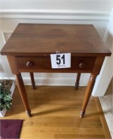 Vintage Cherry side table w/drawer