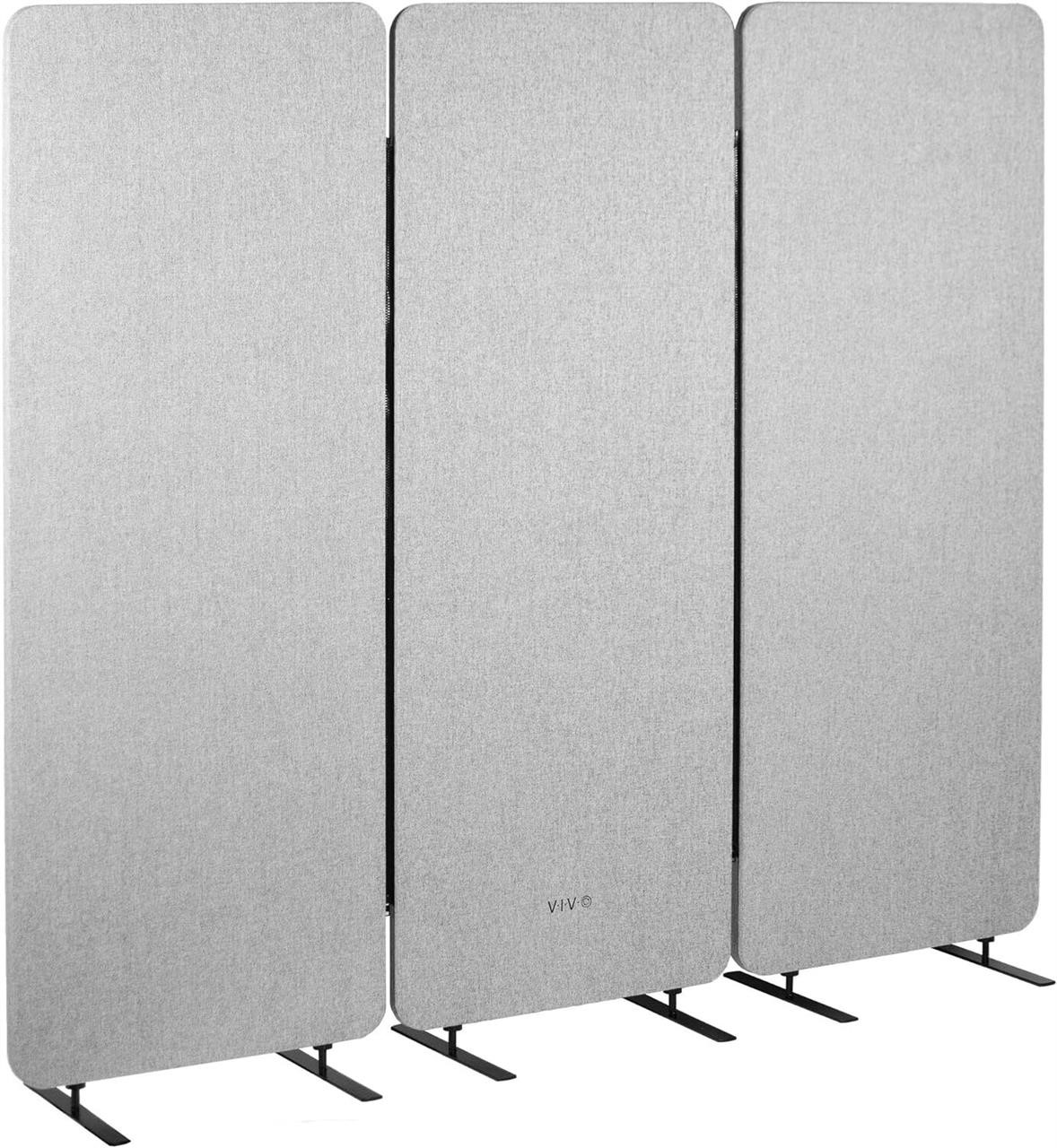 VIVO 72x66 Privacy Panel  Gray