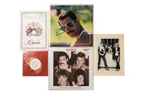 LOT OF QUEEN RELATED RECORDS AND MEMORABILIA