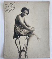 Viola Allen signed photo