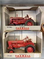 (2) Farmall Toy Tractors
