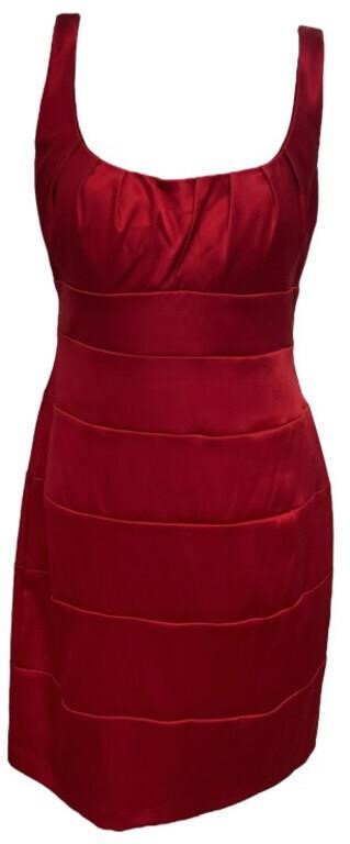 Bisou Bisou Red Mini Dress Sz 10