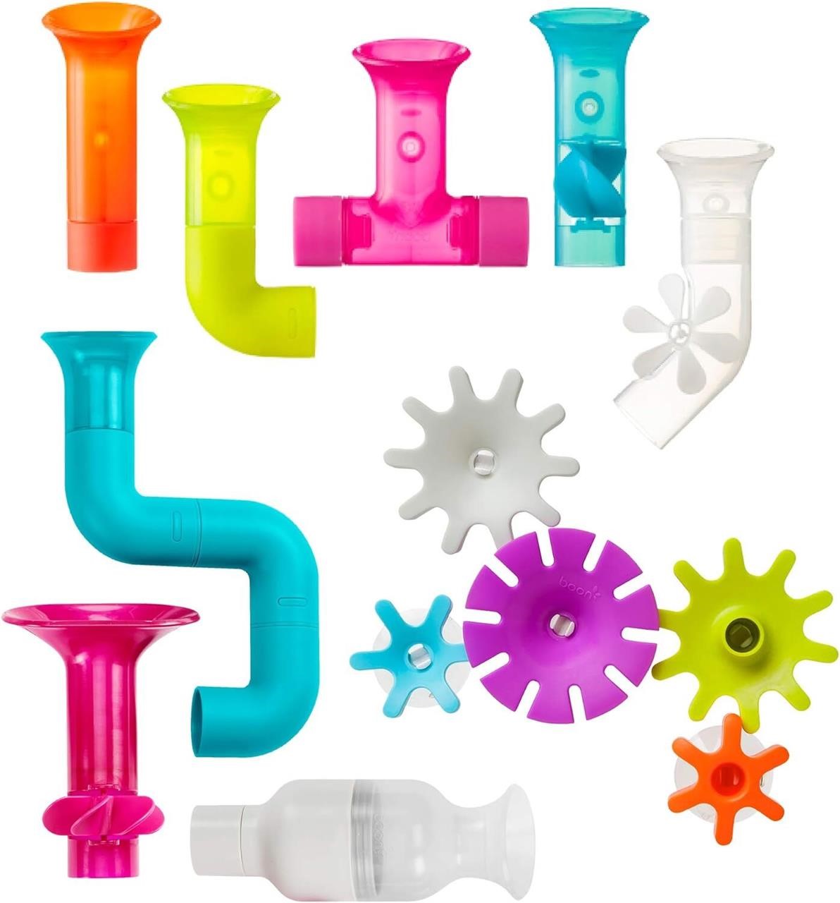 Boon Bundle Bath Toys - Pipes  Cogs  Tubes 13 Ct