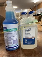 3ct Scott Foam Hand Soap, 2ct Disinfectant