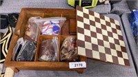 Wooden chess set gaming sets