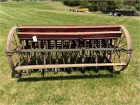 Massey Harris 13 run drill converted to cyl lift