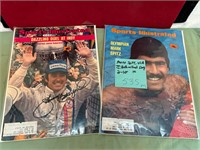 2 SIGNED MAGAZINES BY SPITZ & RUTHERFORD