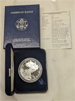 2002 West Point American Silver Eagle