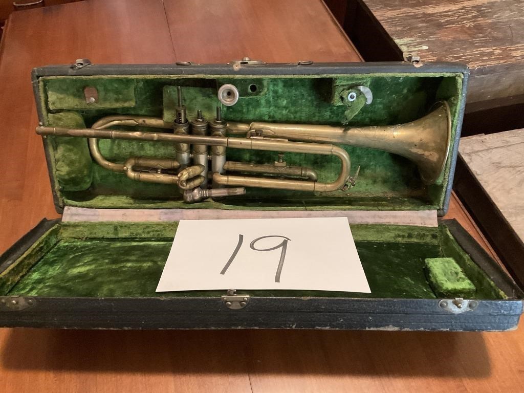 Antique trumpet