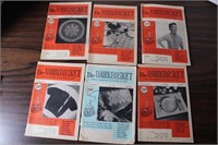 Vintage 1955 The Workbasket Booklets # 7,5,10,2,9