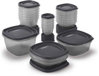 41pc Rubbermaid Food Storage Containers