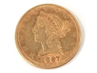 1897 $5 Gold Half Eagle