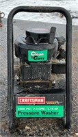 Craftsman pressure washer clean and carry 2000psi