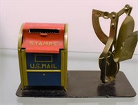 Vintage Stamp Holder/Mailing Center