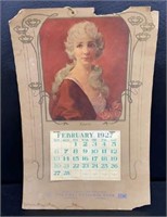TN 1927 The First National Bank Calendar