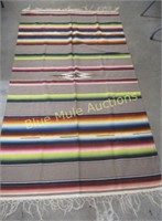 Mexican rug / blanket 87x49