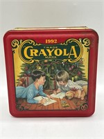 Crayola 1982 Tin Box Filled with Costume Jewelry