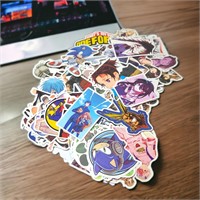 Anime Manga Stickers for Waterbottle Laptop Ect.