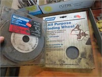 Up to 8 in diameter grinding wheels