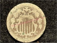 1869 Shield Nickel