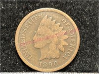 1890 Indian head penny