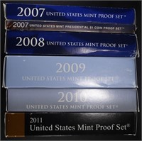 2007-11 US PROOF SETS