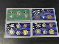 US Mint Proof Sets (1997, 2000, 2005, 2005)