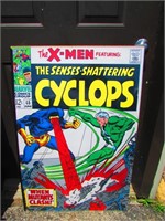 Vintage Cyclops X-Men Comic Poster 24 x 36"