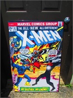 Vintage X-Men Comic Poster 24 x 36"