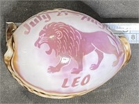 Leo Hand Painted Shell