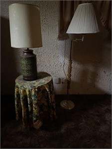 Lamps and End Table