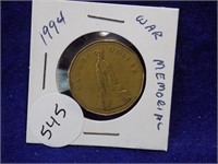 1994 War Memorial Loonie