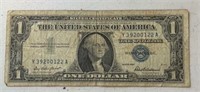 1957 Blue Seal $1 Silver Certificate