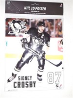 Sidney Crosby NHL 3D Poster