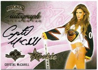 Crystal McCahill Autograph Benchwarmer Hockey card