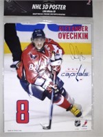 Alexander Ovechkin NHL 3D Poster