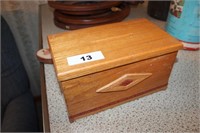 Wooden Kleenex Box & Wood Duck