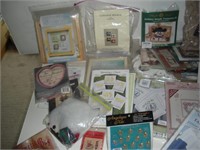 Croos Stitch Supplies - 2 boxes