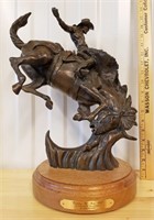 Bronze Sculpture CFD Daddy Of Em All Herb Mignery