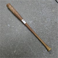 Unmarked Wooden Baseball Bat