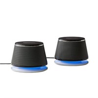 Amazon Basics USB Plug-n-Play Computer 2 Speakers