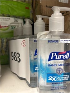 Purell hand sanitizer 5-10 fl oz