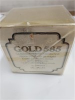 Vintage Gold 585 Notecube