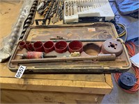 Lot- Hole saw, and drill bits