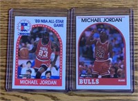 (2) Vintage Michael Jordan Cards