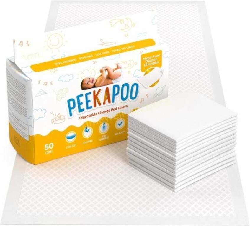 Peekapoo Disposable Pad Liners  100 Pack