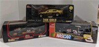 1:24 scale die cast Nascar stock cars. Bidding on