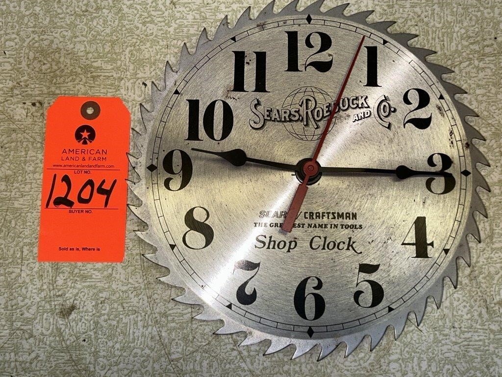 Sear/Craftsman Shop Clock